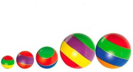 Купить Мячи резиновые (комплект из 5 мячей различного диаметра) в Новопавловске 